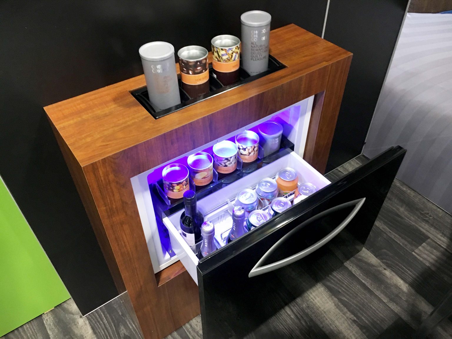 Traditional Manual Minibars BarTech Minibar Solutions Las Vegas